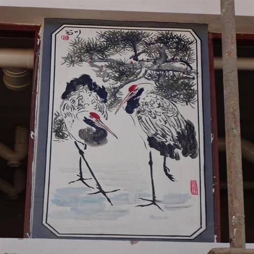 案例展示 -古风艺术墙绘壁画工作室 作品展示(昆明墙绘,昆明墙体彩绘