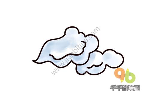 超萌的天气简笔画,简单易上手,快和孩子一起画起来吧!