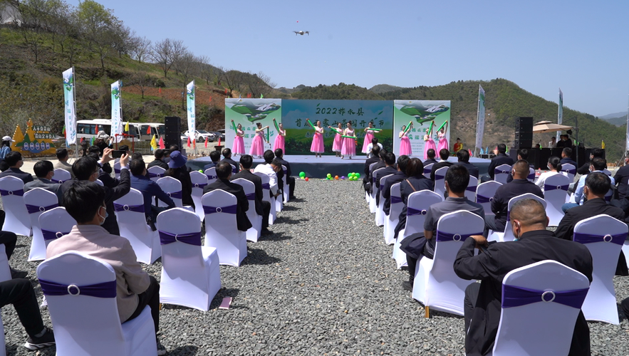 柞水举行首届云蒙山茶园开采节启动仪式