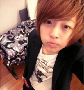 非主流时尚个性帅气短发直发男士男生假发蓬松潮流黑色浅棕色头套