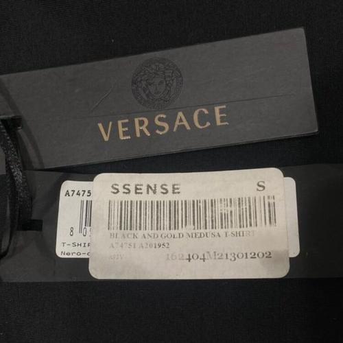 versace 范思哲刺绣短袖t恤s码321