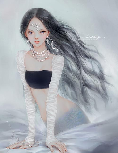 少女#cg插画# 插画师:dadachyo