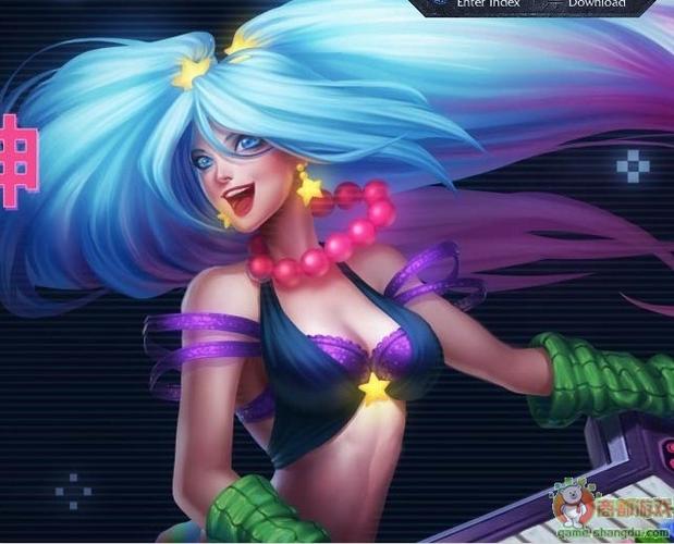 求这张lol琴女的原图