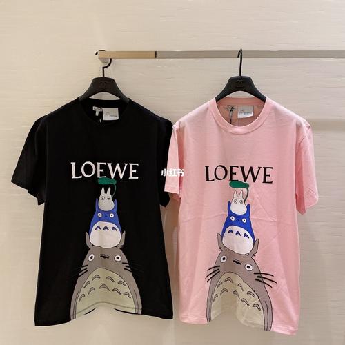 loewe龙猫联名短袖t恤_罗意威怎么样_短袖t恤_龙猫怎么样_t恤_loewe