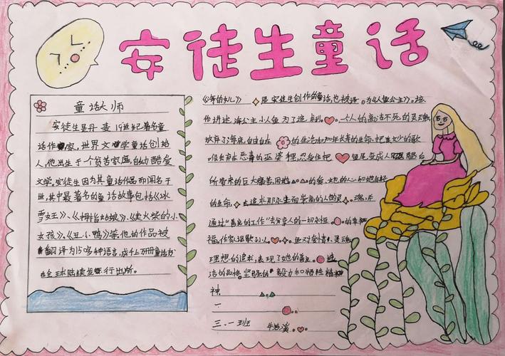 《安徒生童话》阅读小报