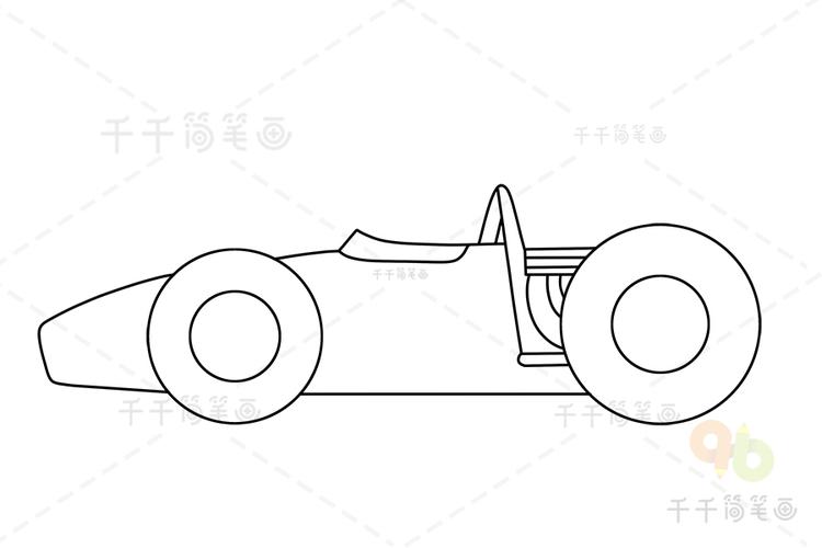 位置:>艺考>-儿童画>-儿童画画>-简笔画>-方程式赛车简笔画_汽车简笔