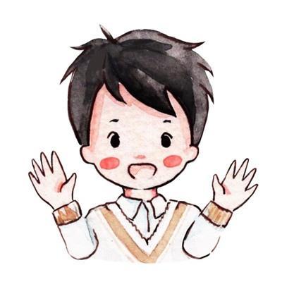 2019简单手绘男生头像卡通帅气 你为了活我为了尽兴