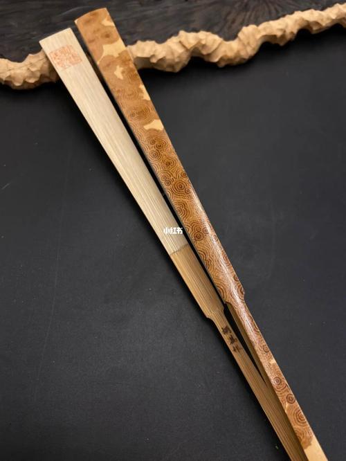 纯手工大师级葫芦头云妃折扇_扇子_葫芦头_手工制作_文玩_文玩折扇