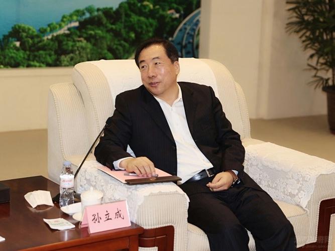 孙立成孙述涛会见省生态环境厅厅长