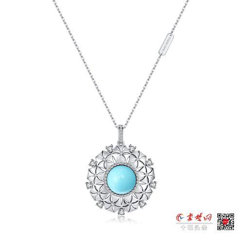 有六款绿松石项链作为商品正式成为2022年北京冬奥