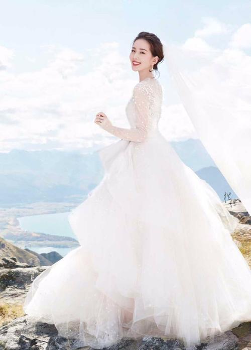 娱乐圈女明星婚纱,都是美女!