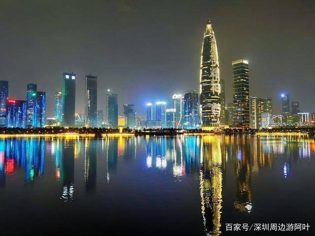 五月来逛深圳人才公园的夜景这夜景很好看吧