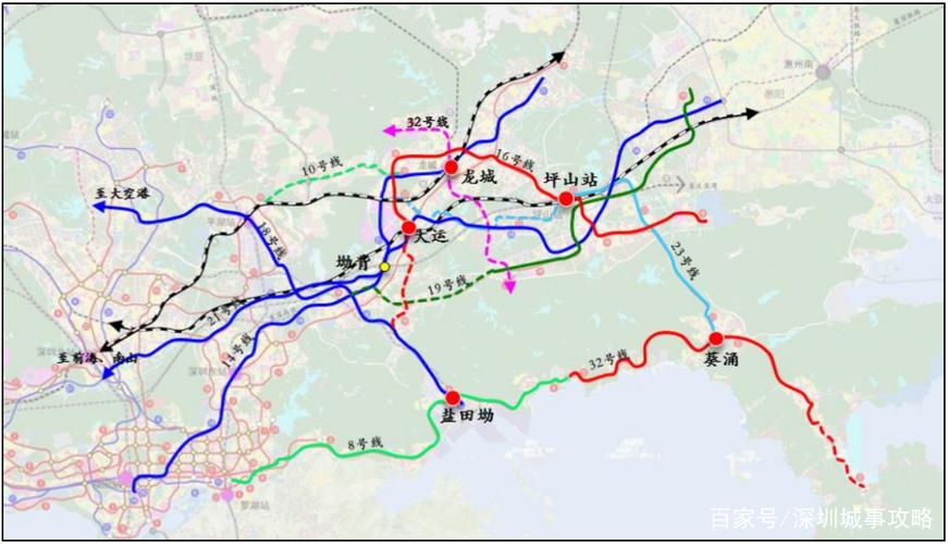 深圳坪山发布十四五规划!2条云巴 4条地铁 5条城铁,交通大爆发