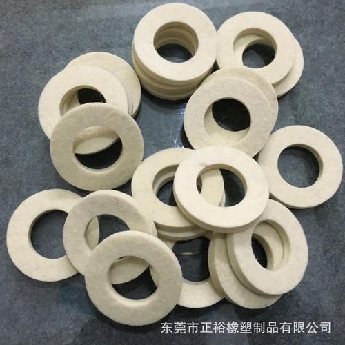可定制 工业密封异形毛毡垫片 减震羊毛垫圈 吸油缓冲