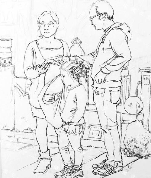 场景速写课程训练分享冲刺清华美院附视频宝藏美术网校