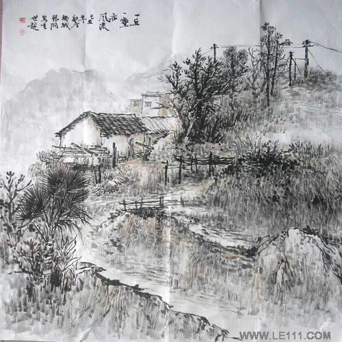 绘画 国画 山水画名家 黄世超 - 黄世超的作品"写生作品"