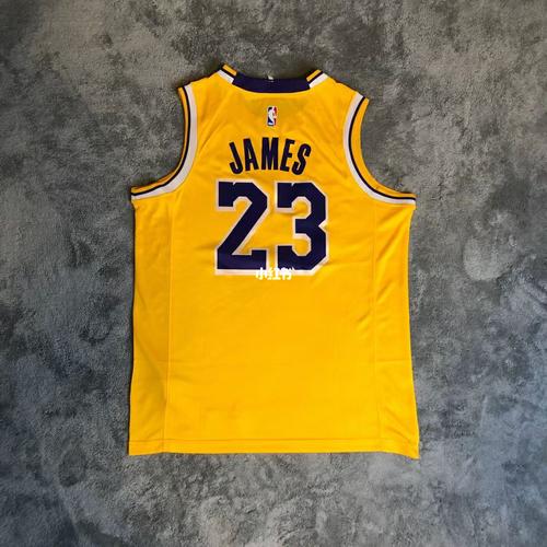 湖人队勒布朗詹姆斯23号au球衣_湖人_詹姆斯_篮球_球迷_nba怎么样