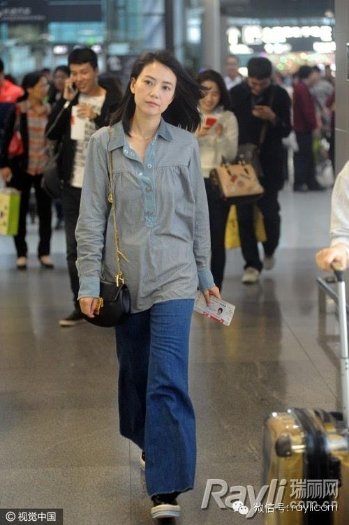 高圆圆都栽了的搭配陷阱 @爱穿衬衫 牛仔的你