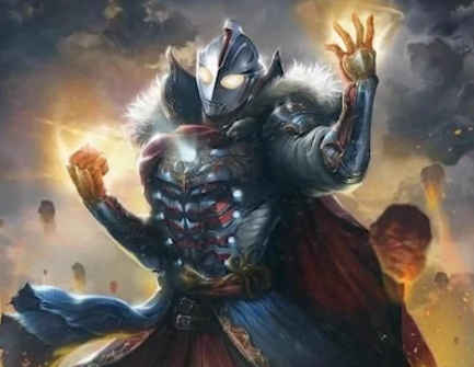 当奥特曼化身日本武士,迪迦霸气十足,赛罗银河像流氓,他最有王者风范!