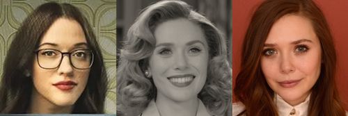 三张人脸,哪两个相似程度更高?图像来源:disney