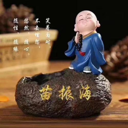 神态各异生动形象的佛系小和尚微信头像