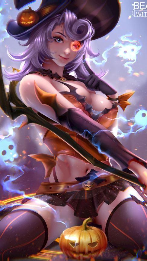 8k手机竖屏分辨率750x1334王者荣耀刘关张-刘备原画壁纸