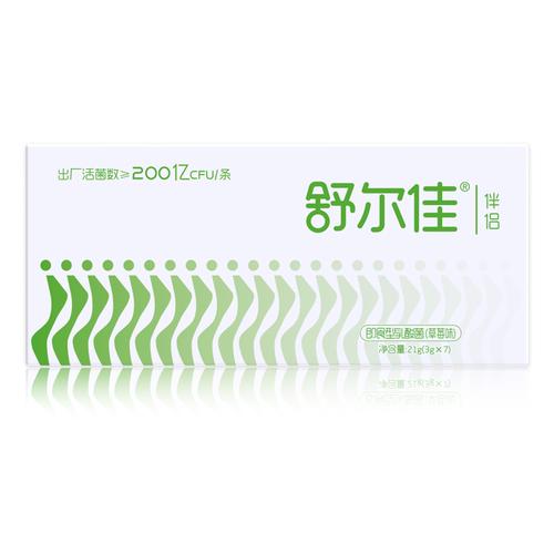 舒尔佳伴侣益生菌即食型乳酸菌草莓味3g7条盒调理大人肠胃正品益生菌