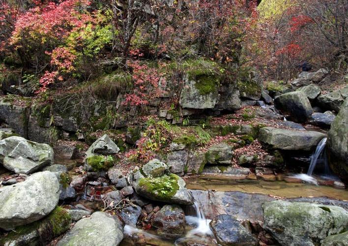 阜平云花溪谷一日游