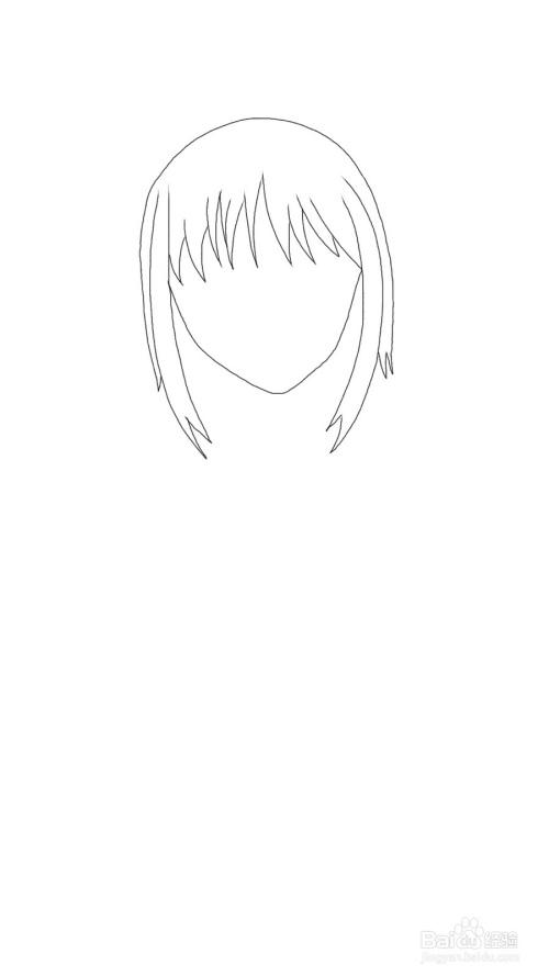 怎么画动漫人物(女生)