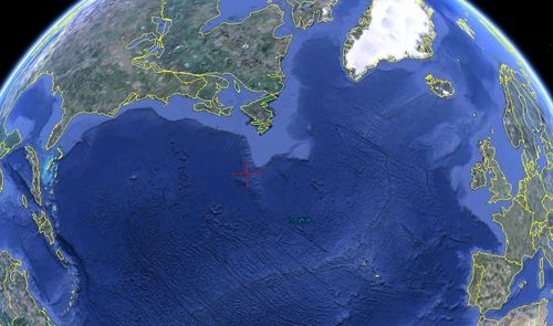 北纬41°西经52°是什么地方