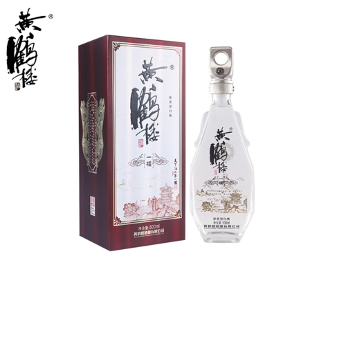 酒厂直营黄鹤楼更上层楼一楼52度500ml单瓶装浓香型高度白酒白酒52度