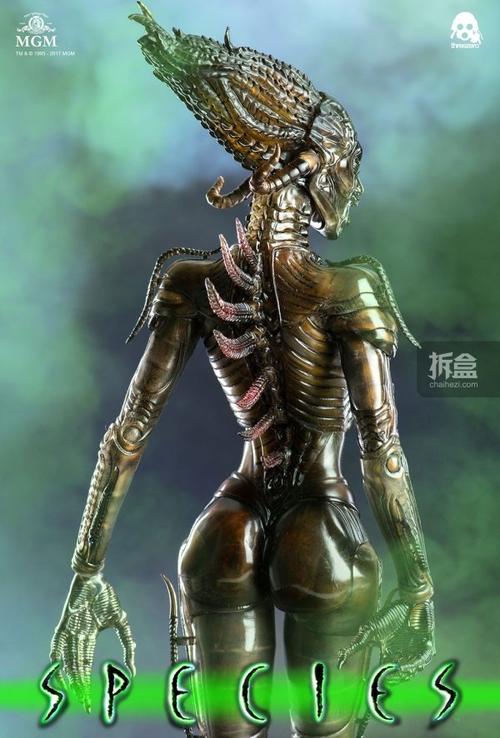 threezero 1995电影《species/异种》species sil 1:6