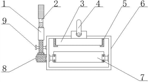 一种起重专用的手杆可伸缩型永磁起重器制造技术