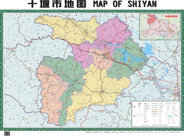 十堰地图地形版