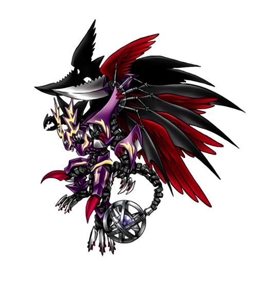 多路暗龙兽,获得x抗体进化而成,登场于数码宝贝剧场版8