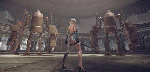 尼尔人工生命升级版彩蛋偷看妹子裙底会被踢飞哦