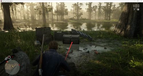 荒野大镖客ol蓝水沼泽藏宝图位置蓝水沼泽宝藏在哪