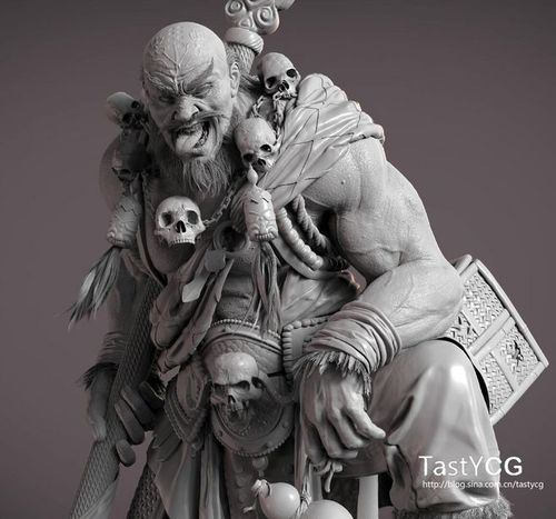 com 沙悟净 wip, tastycg company : made by liu hong f.