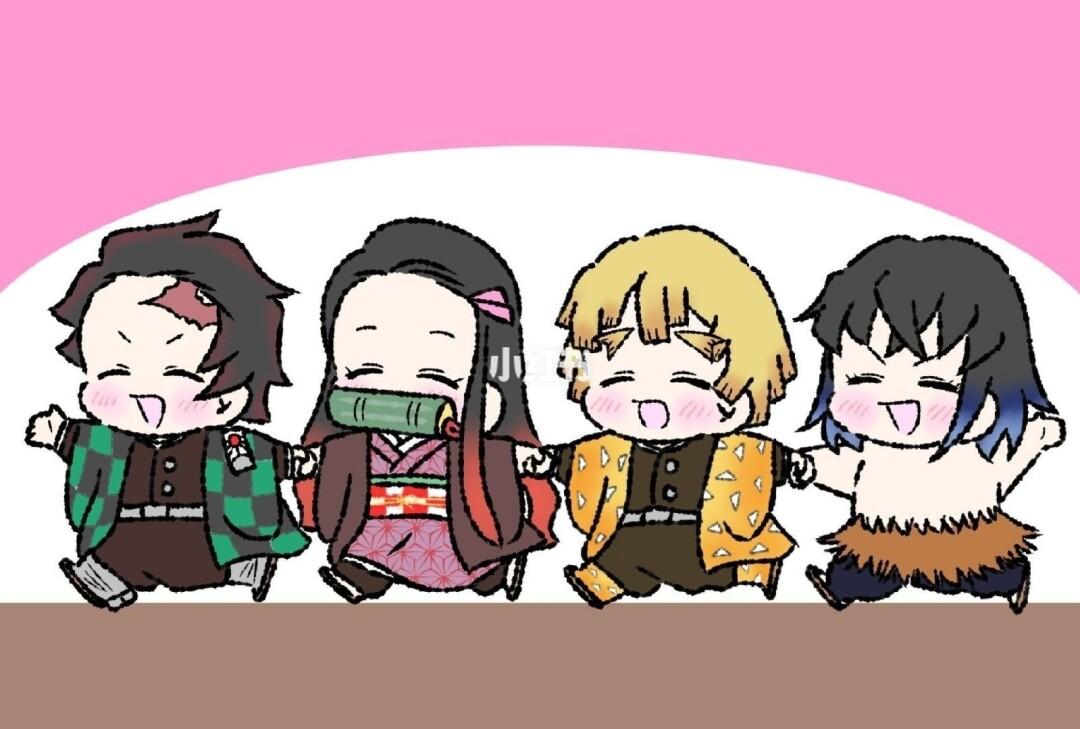 鬼灭之刃|q版头像壁纸|可爱63 6165_壁纸_鬼灭之刃_影视_动漫