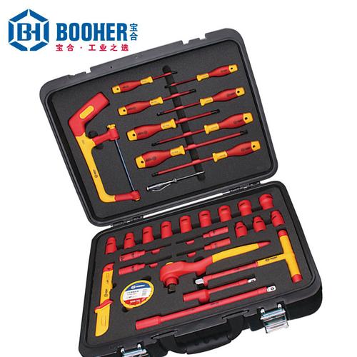 绝缘工具booher套装42件vde综合组套bh0200409组合套装