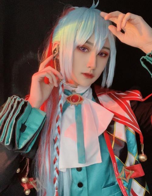 【偶像梦幻祭】日日树涉 cos试妆试了下小丑涉… - 半