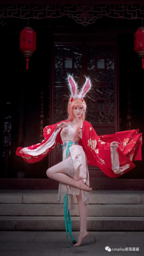 cos王者荣耀公孙离惊鸿舞cos正片露儿大魔王