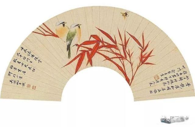俞致贞讲解扇面画法