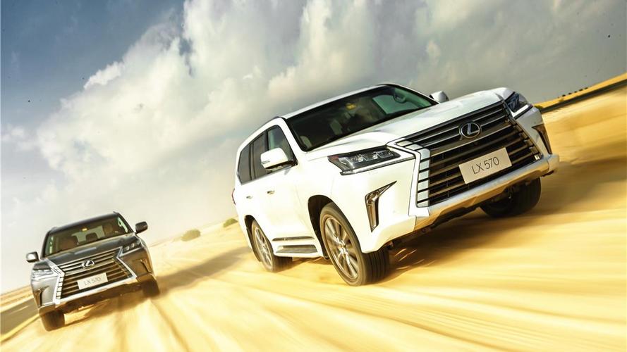 雷克萨斯570 vs 陆地巡洋舰