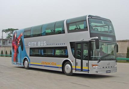 安凯双层城市客车 hff6110gs01d