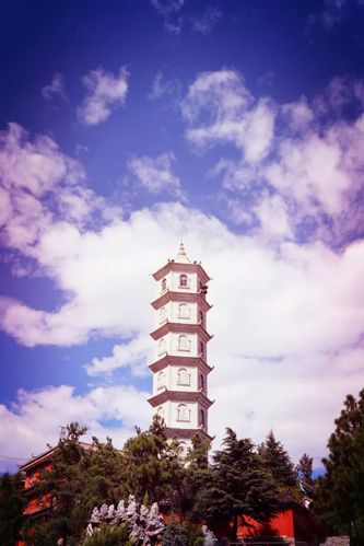 中国历史文化名城会泽十景之七--龙幕桃花