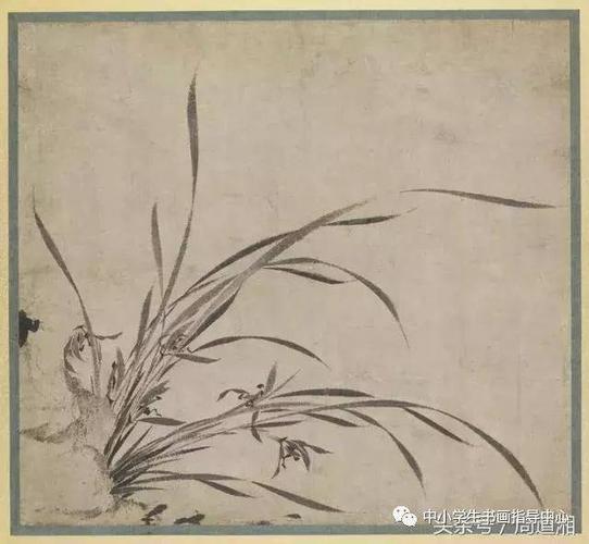 2cm 故宫博物院藏 清 金农(1686～1763)《红兰花图