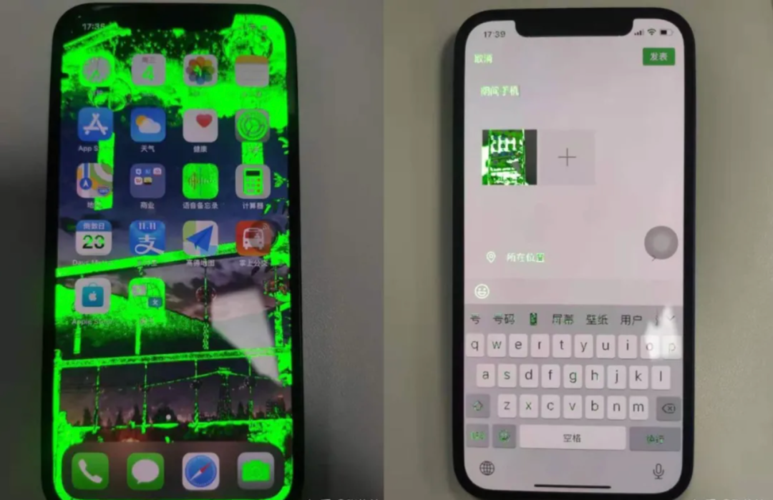 喜提iphone 12 绿屏 断触,没买的再等等!