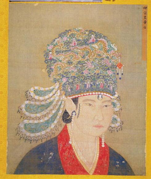 转载大宋衣冠台北故宫博物院馆藏宋朝皇后画像