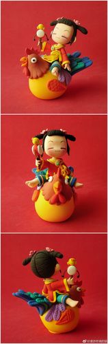 各种粘土福娃宝宝人偶手办欣赏